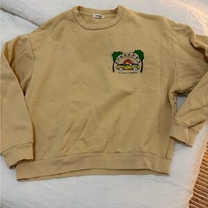 Madhappy Yellow Graphic Sweatshirt